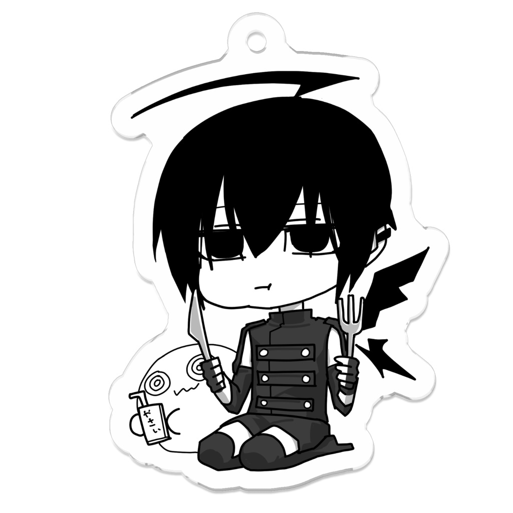 しにがみとゴハーン【アクリルキーホルダー】