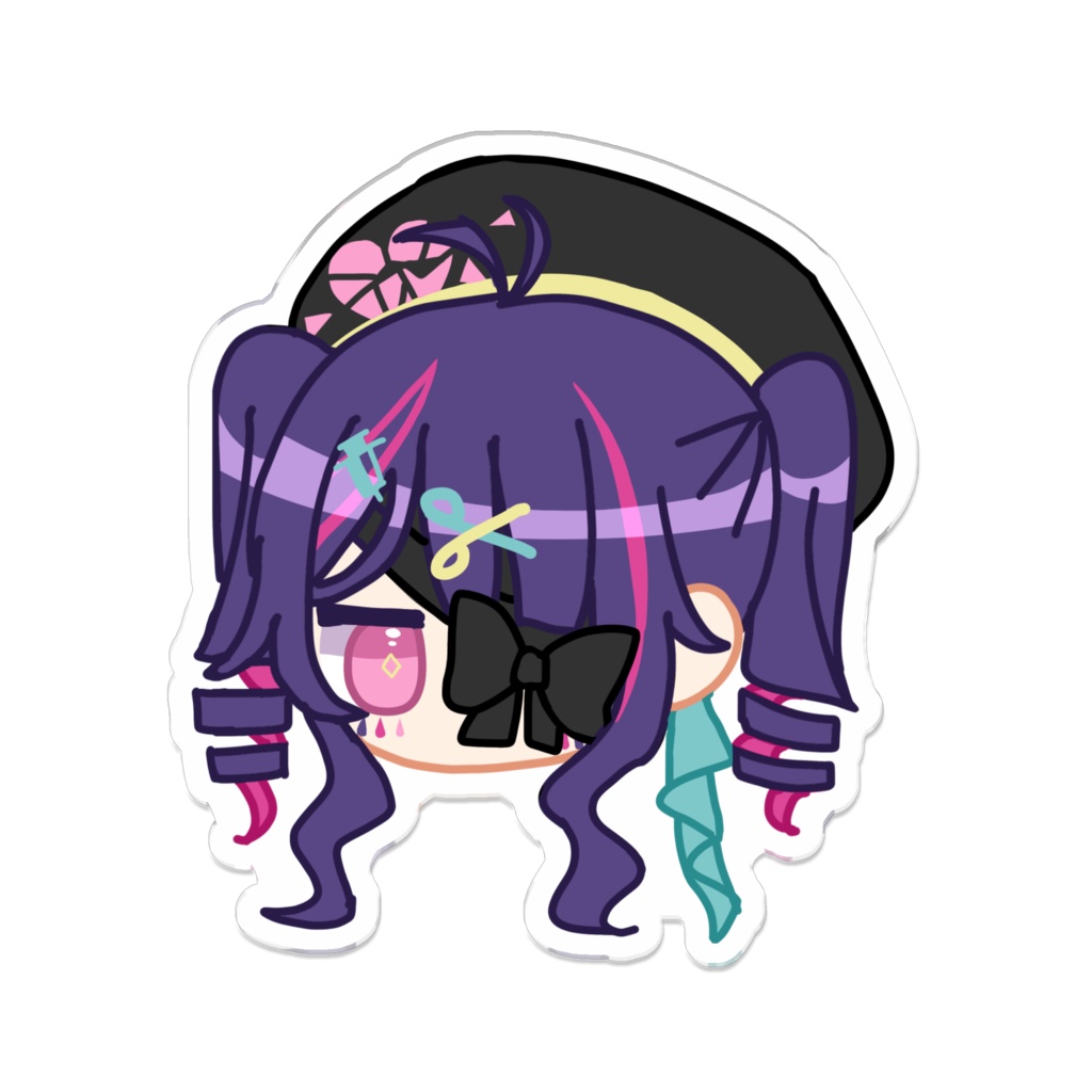 ちいさいメランコリーナのアクリルバッジ