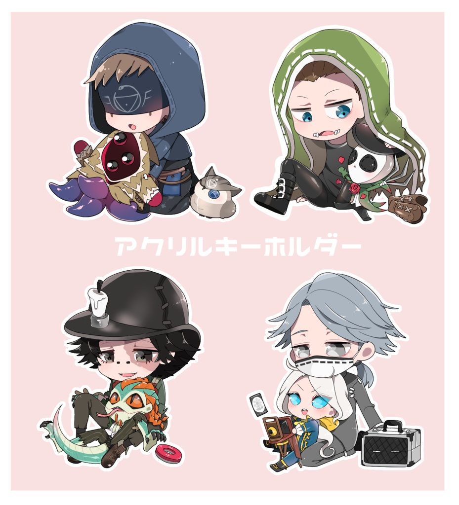 ミニハンターぎゅっとアクキー