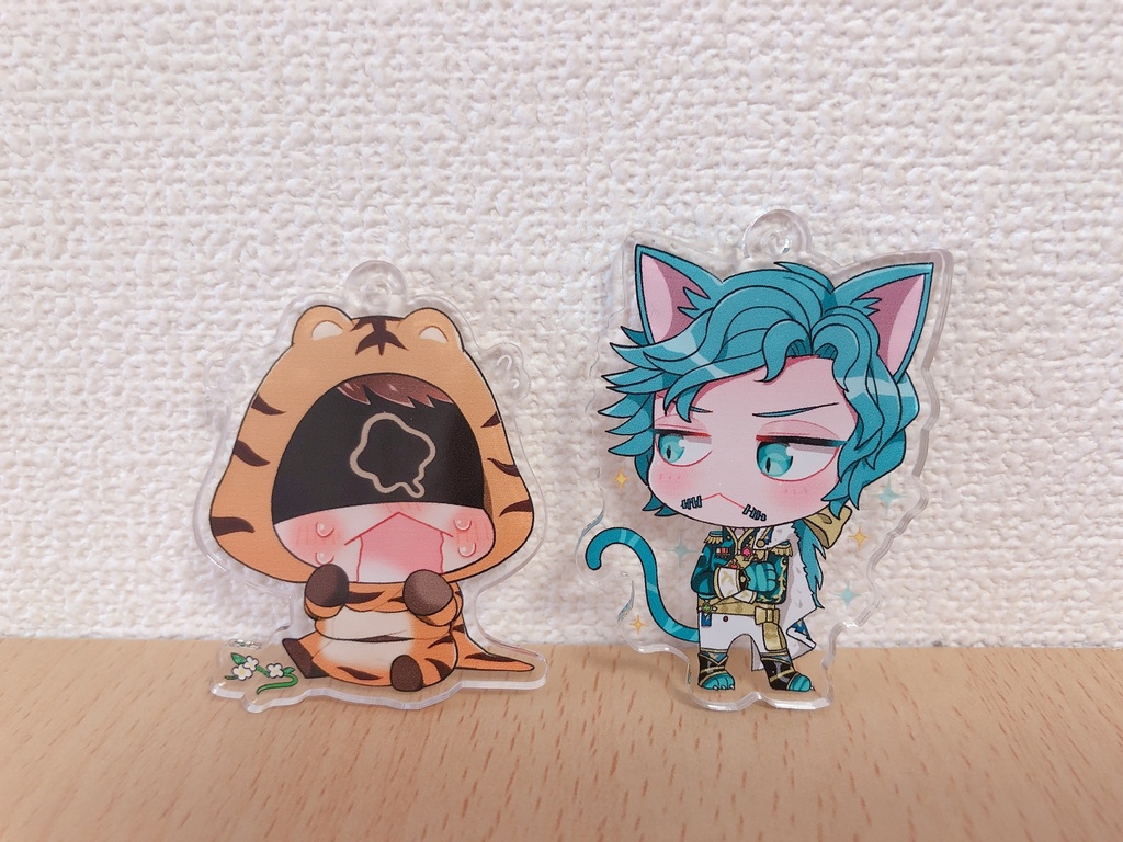 第五人格アクリルキーホルダー(猫&虎) - たまたま堂 - BOOTH