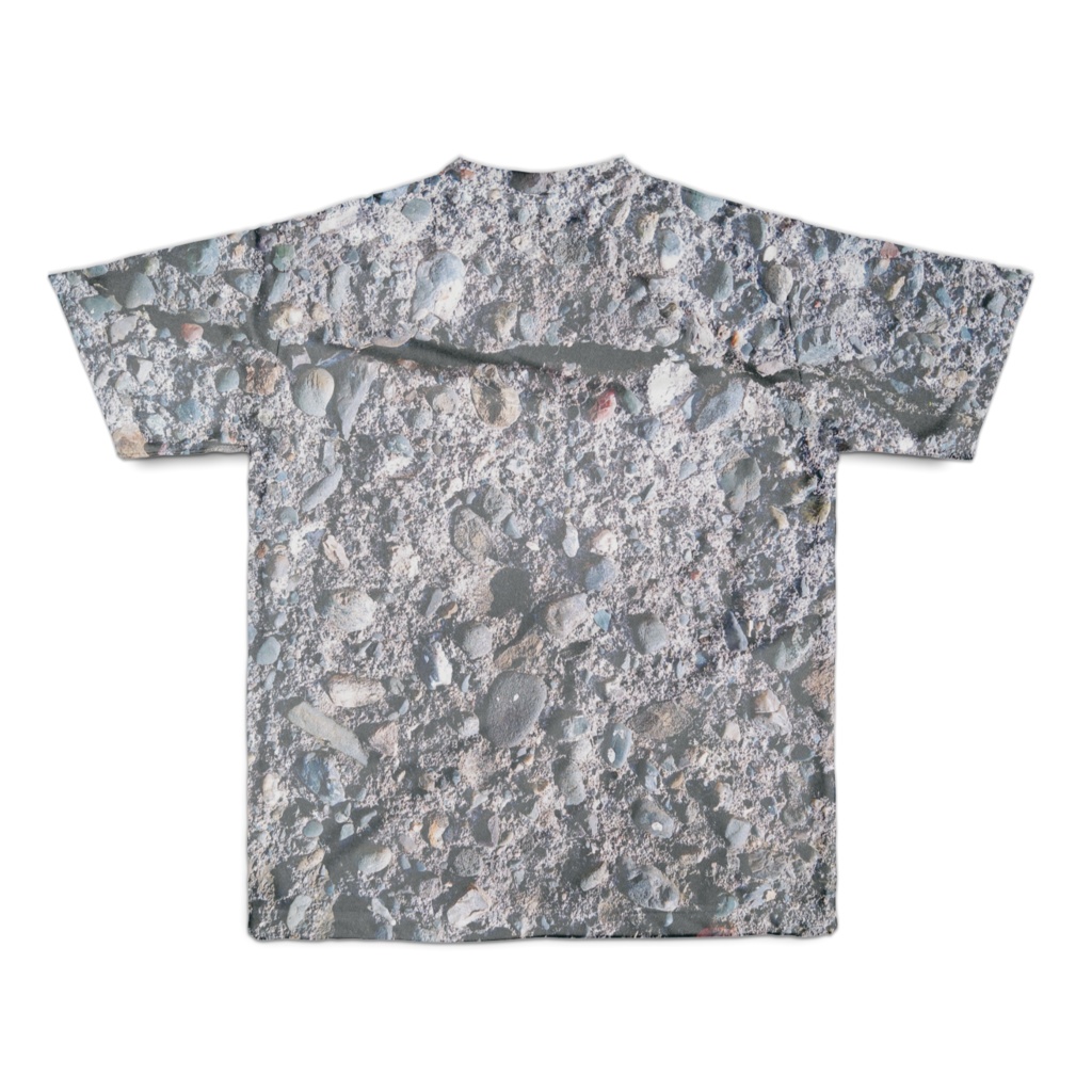 岩のフルグラフィックTシャツ