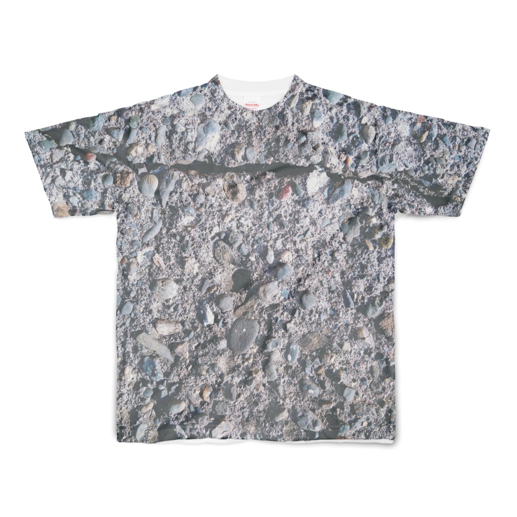岩のフルグラフィックTシャツ