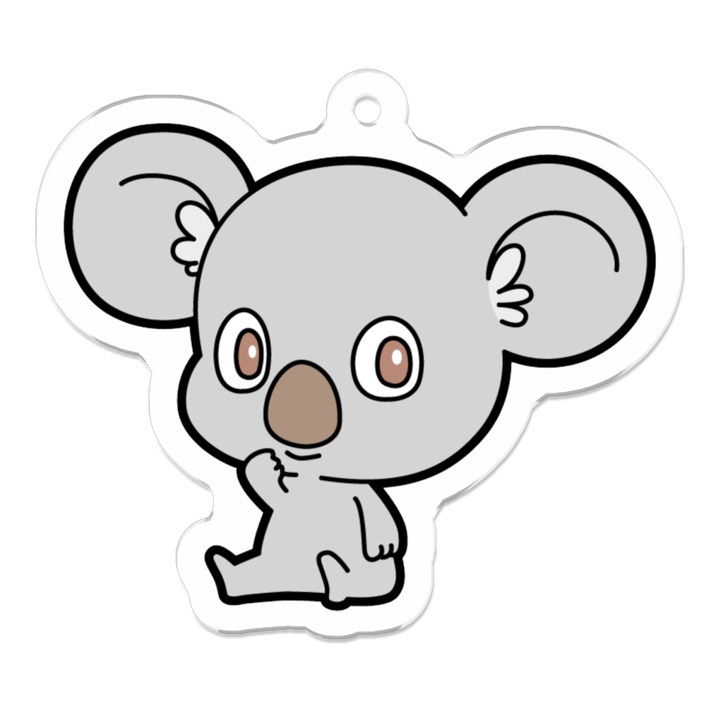 動物占い® アクリルキーホルダー 子守熊（子供キャラ）