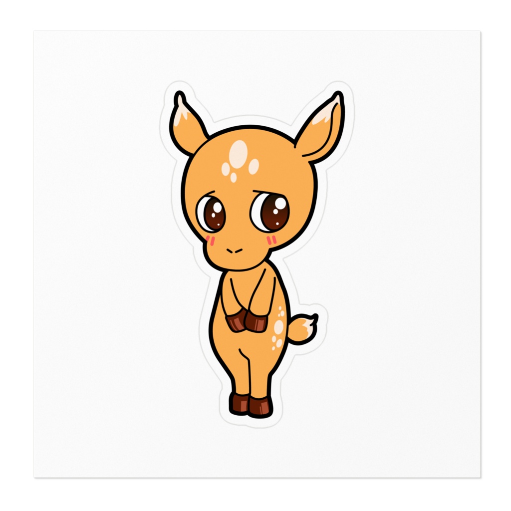動物占い® ステッカー -こじか-