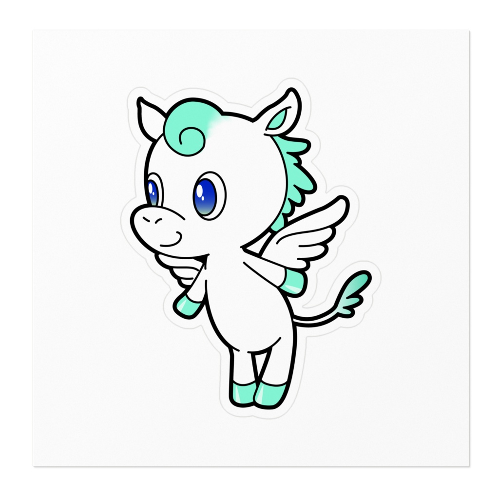 動物占い® ステッカー -ペガサス-