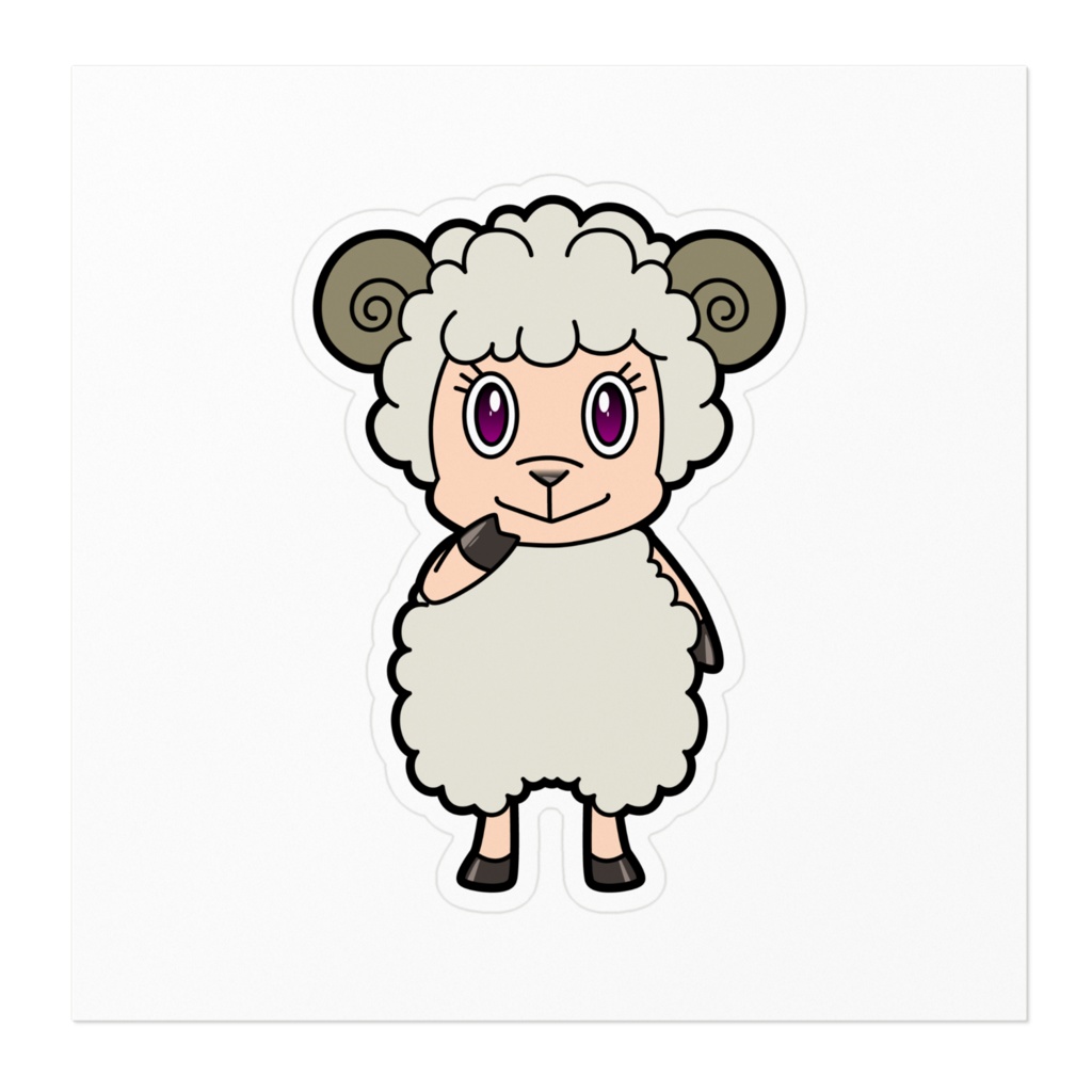 動物占い® ステッカー -ひつじ-