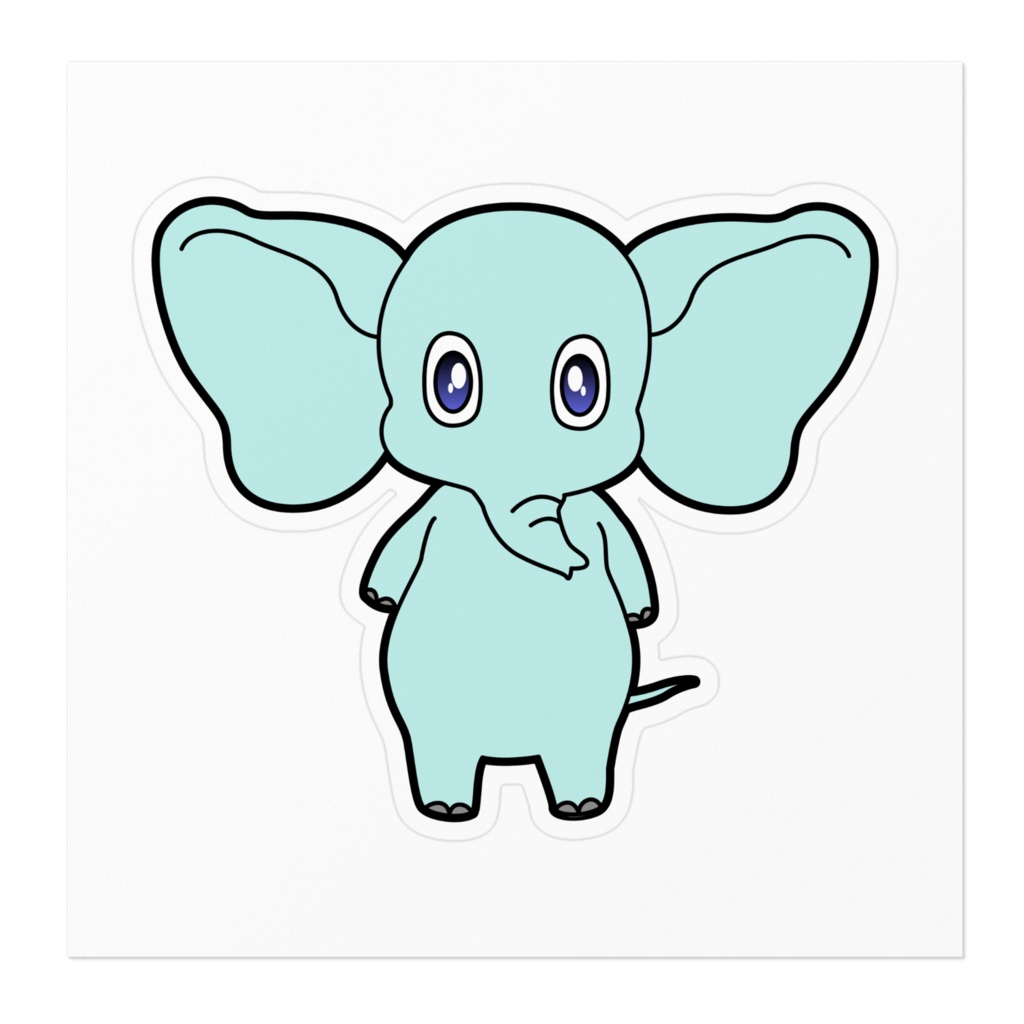 動物占い® ステッカー -ゾウ-