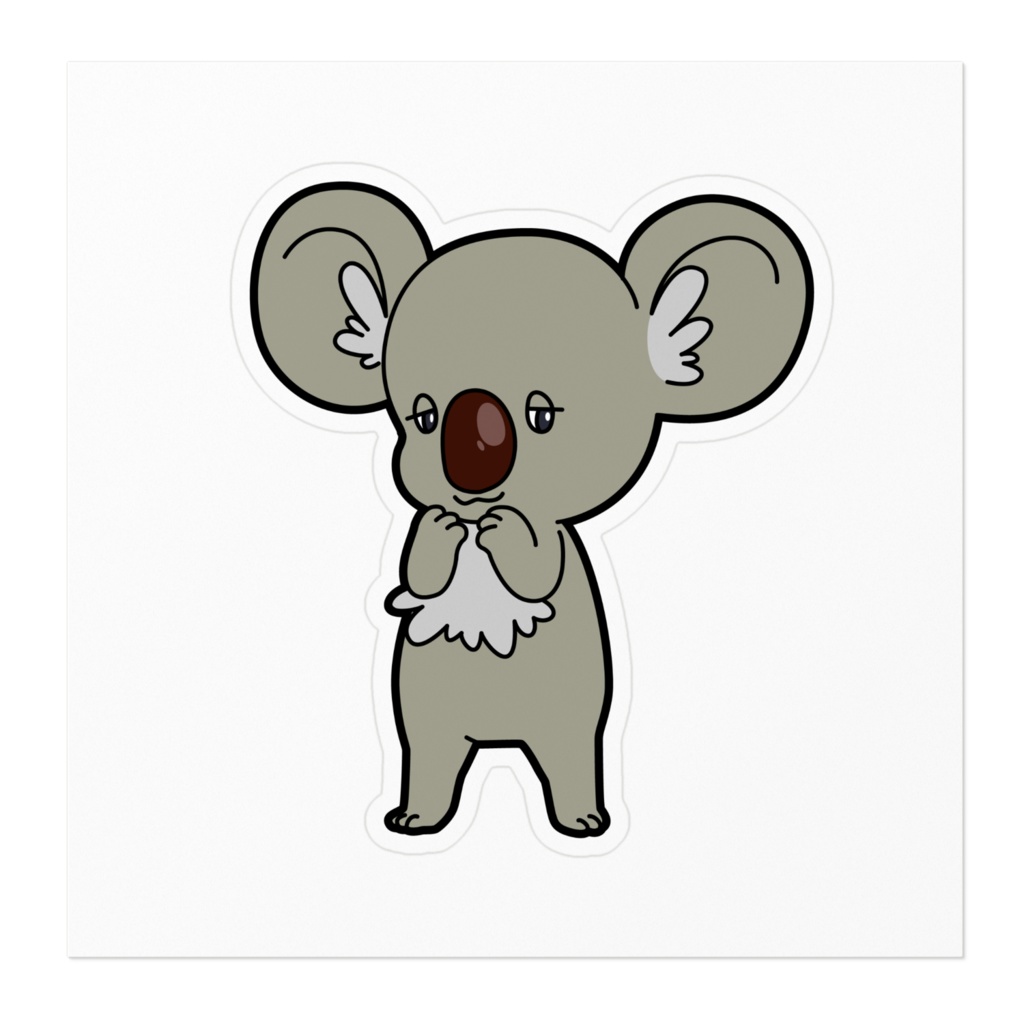 動物占い® ステッカー -子守熊(こあら)-