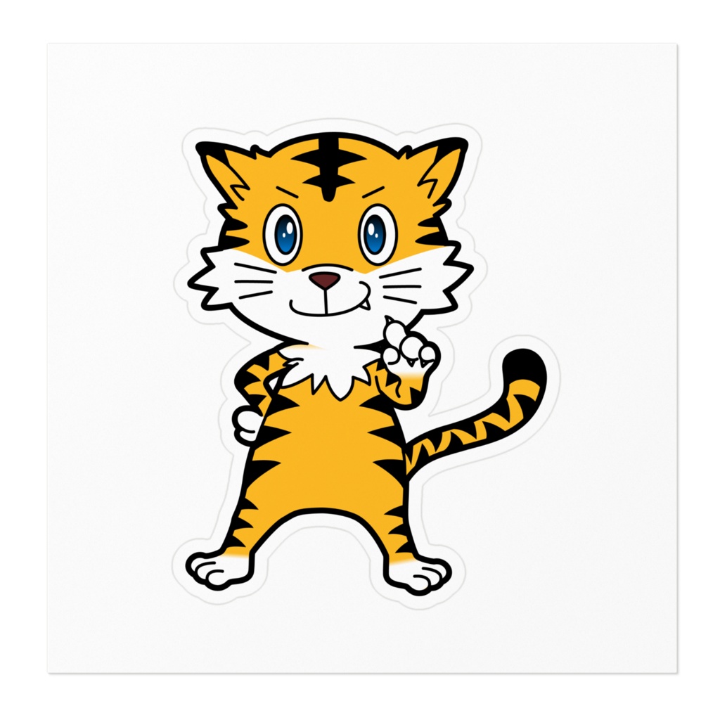動物占い® ステッカー -虎-