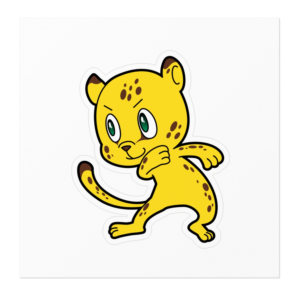動物占い® ステッカー -チータ-