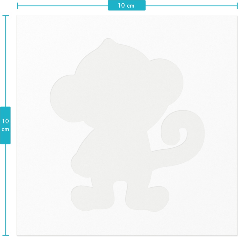 動物占い® ステッカー -猿-