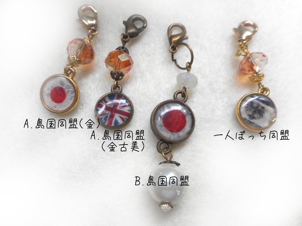 【ヘタリア】イメージミニチャーム・島国/一人ぼっち