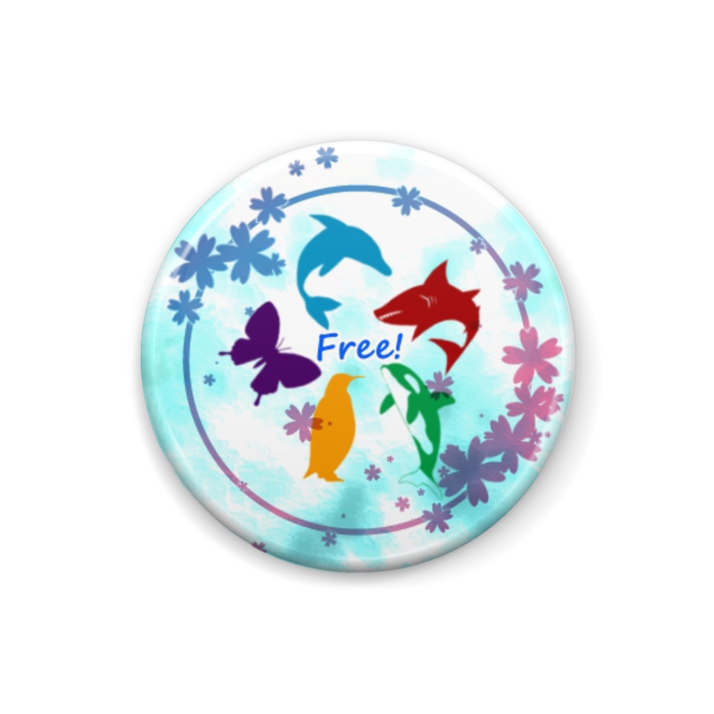 【Free!】缶バッチ