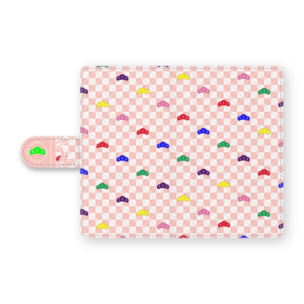 【おそ松さん】手帳型Androidケース１・ピンク