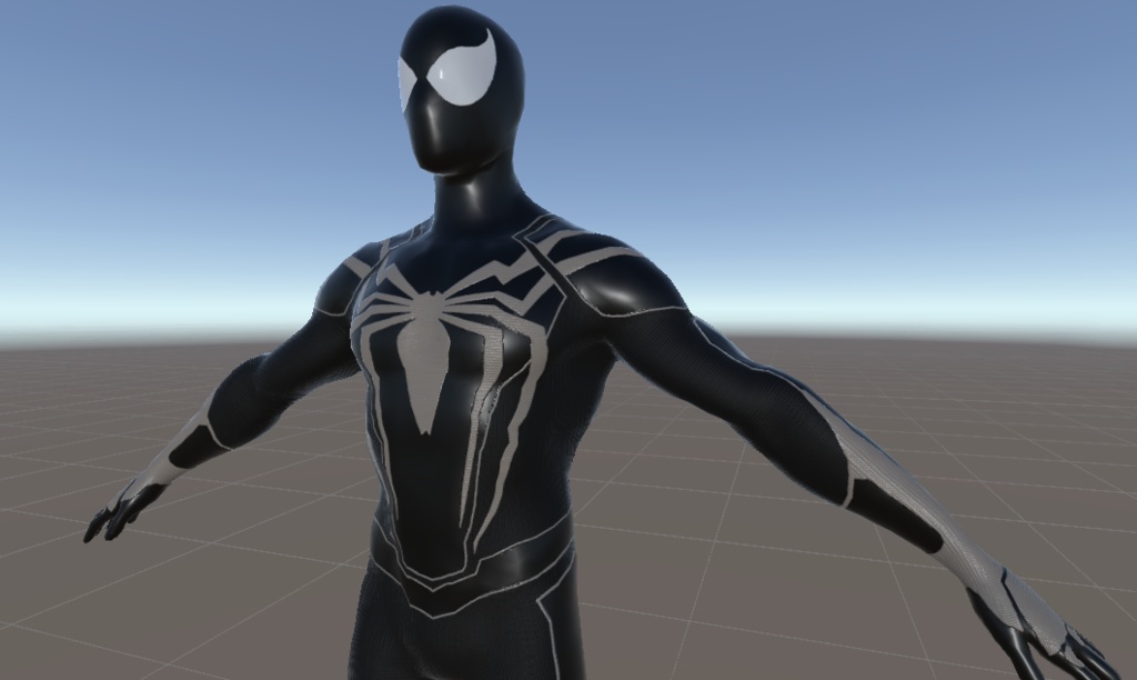 Advanced Symbiote suit Spider-Man VRCAvatar