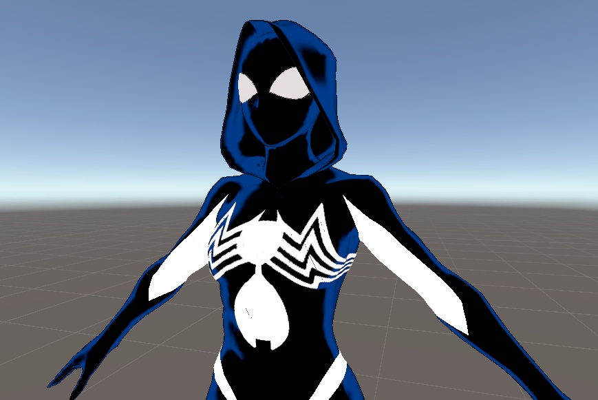 Gwen Symbiote VRC Avatar