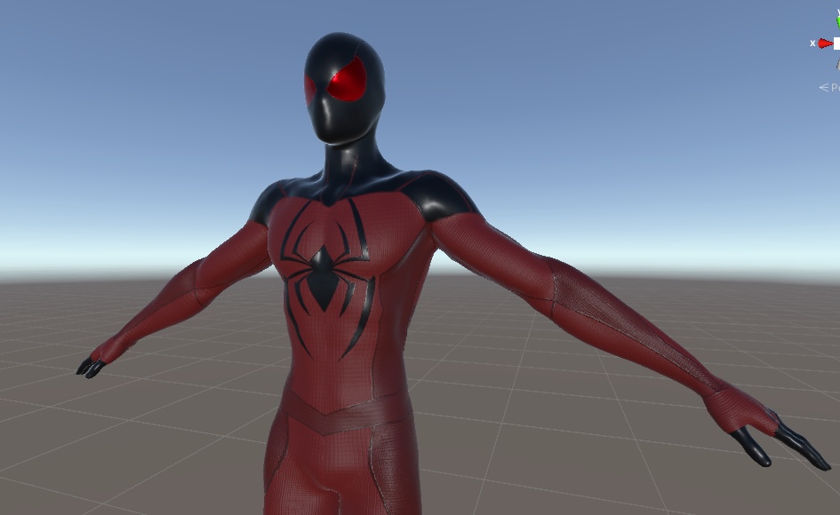 Kaine Parker VRChat model