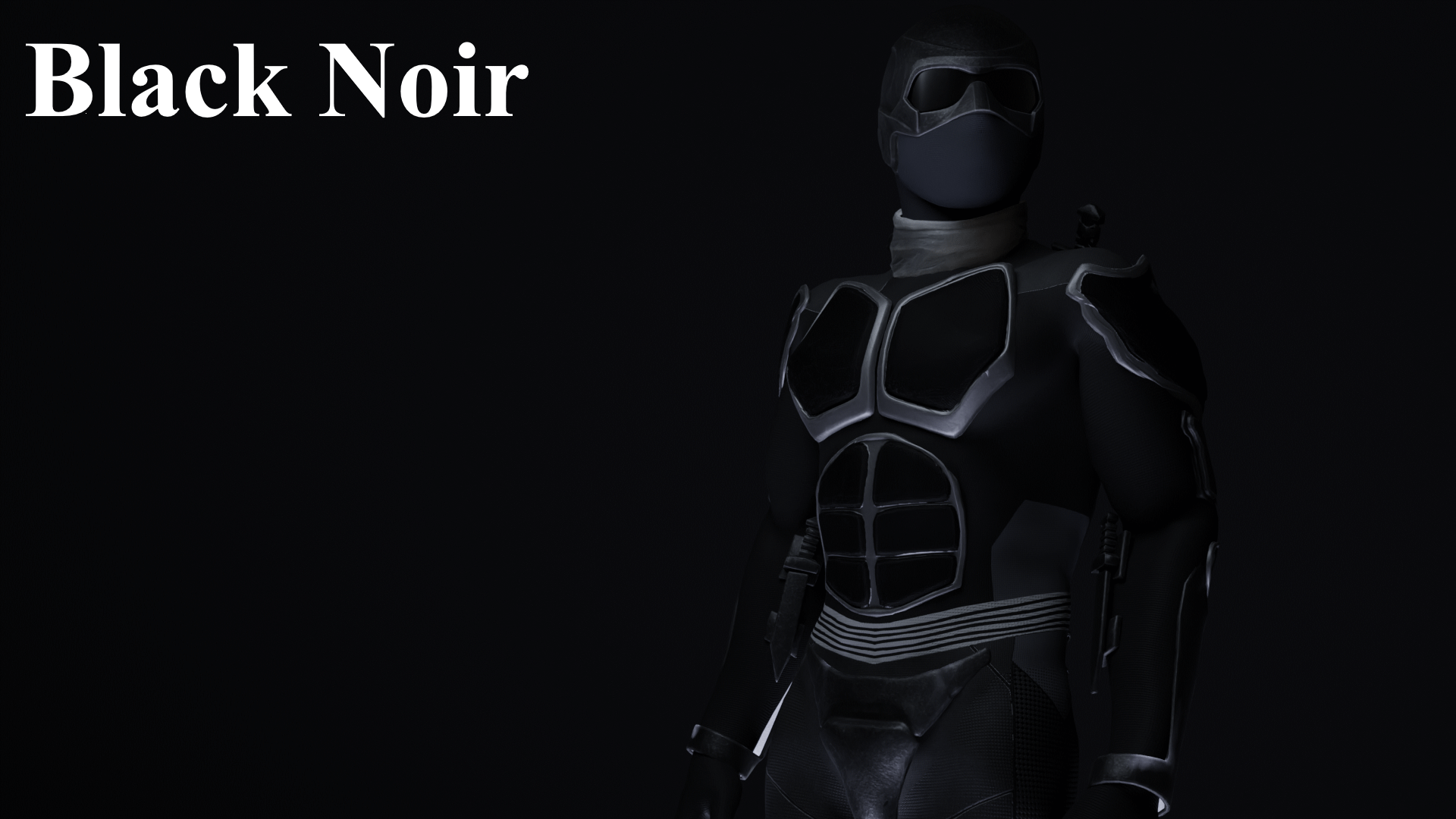 Black Noir [The Boys] VRChat Model Unity Package