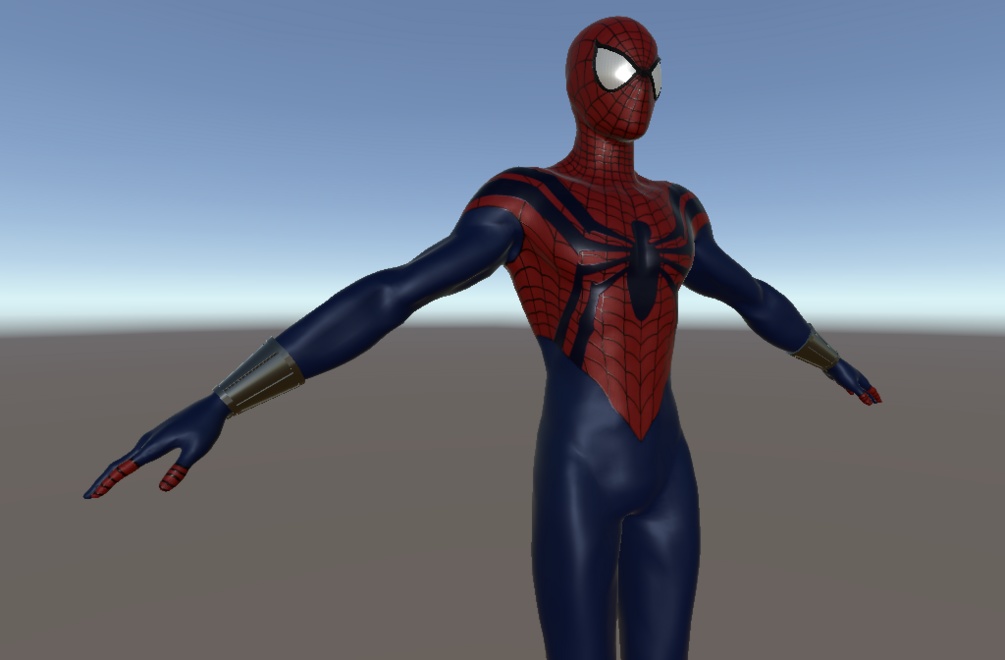 Sensational [Ben Reilly] Suit VRC Model Unity Package - Deltamations - 2/7
