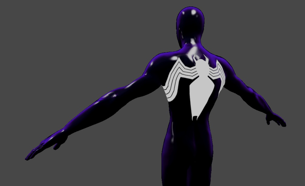 Ultimate Symbiote Spider-Man (VRChat Model) Unity Package