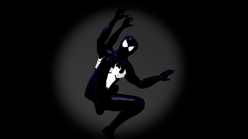 Ultimate Symbiote Spider-Man (VRChat Model) Unity Package