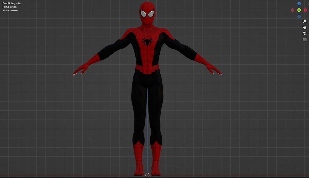 Superior Mark 1 Suit (VRChat 3D Model) Unity Package - Deltamations - 2/7