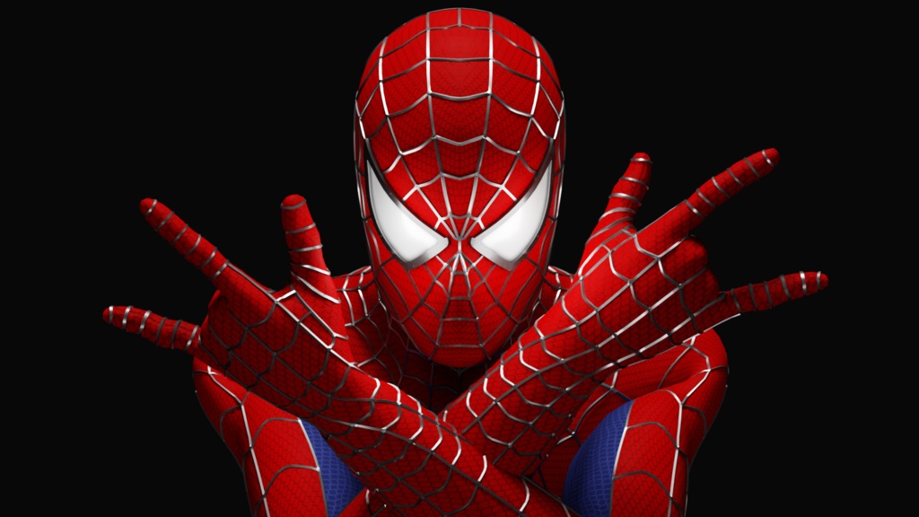 2004 Sam Rami Spider-Man VRC Model Unity Package