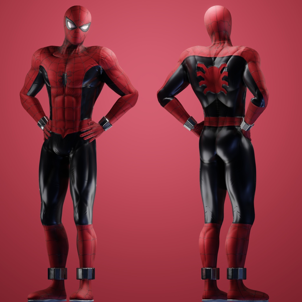 Kelly, Michael's Spider-Man VRChat 3D Model + Unity package
