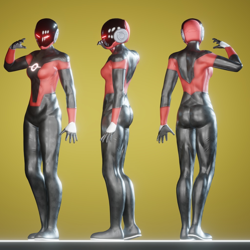 The Radiants VRChat 3D Model's + Unity package
