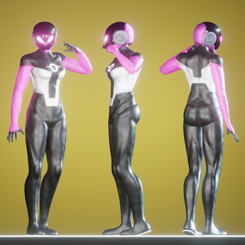 The Radiants VRChat 3D Model's + Unity package