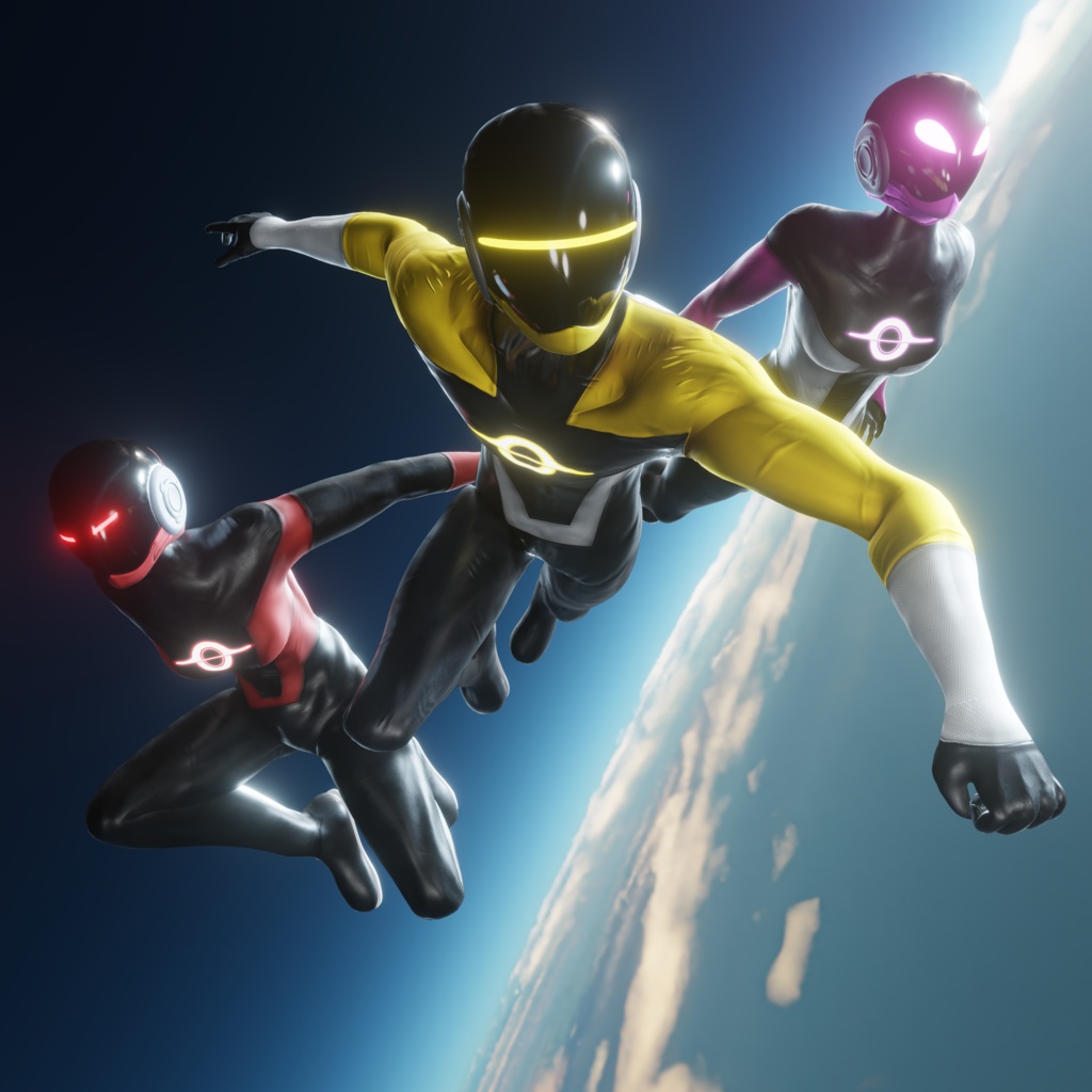 The Radiants VRChat 3D Model's + Unity package