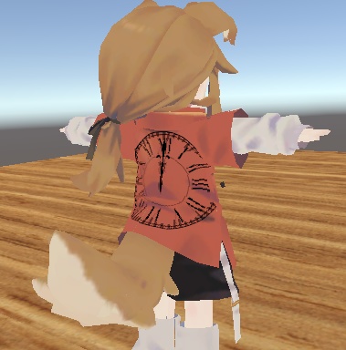 無料配布:どこでもVRC専用時計(VRCアバター想定)VRC Avatar-Ready Clock for Anywhere