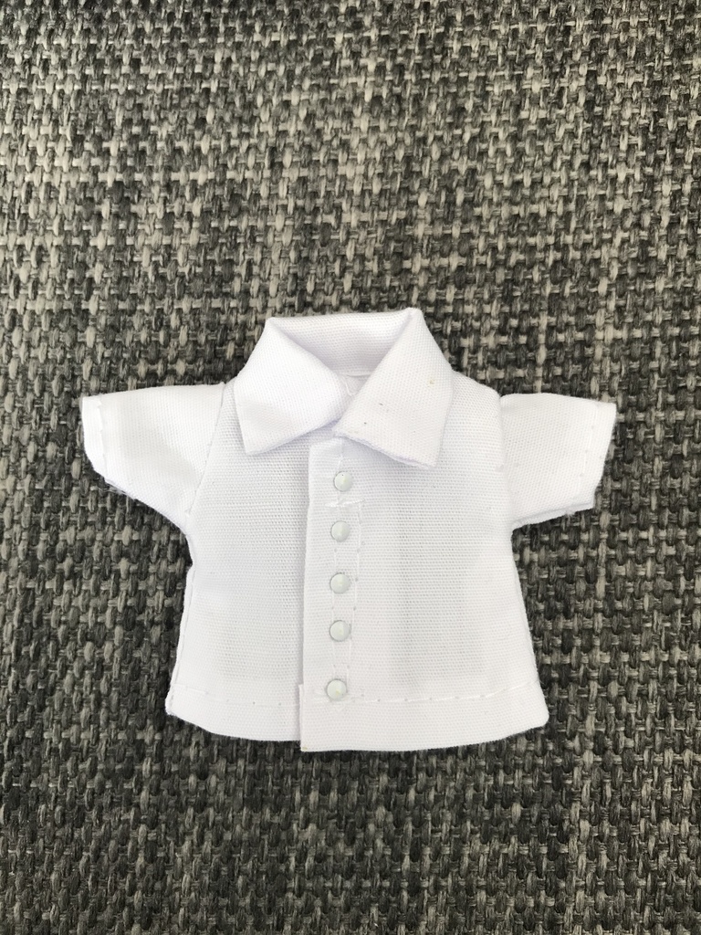 オビツ11  半袖シャツ　white