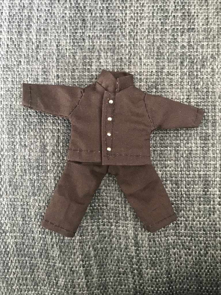 オビツ11  学ラン上下　茶色