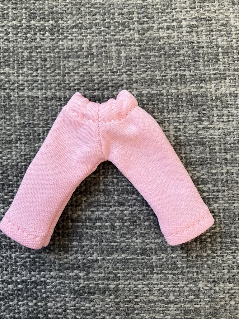 オビツ11  ジャージ素材のパンツ　pink