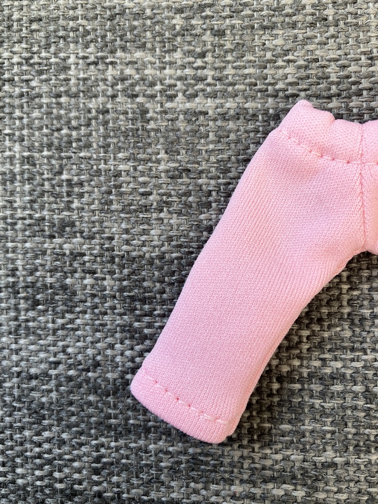 オビツ11  ジャージ素材のパンツ　pink