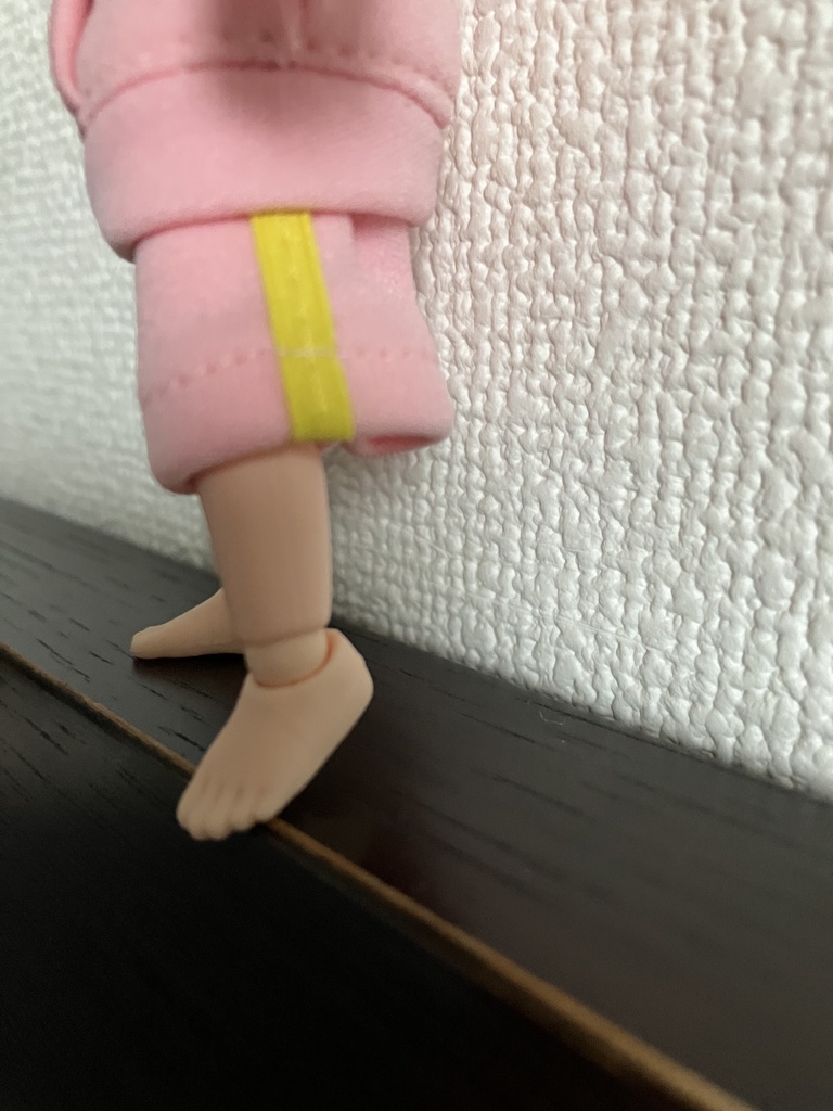 オビツ11  ライン入りハーフパンツ　pink