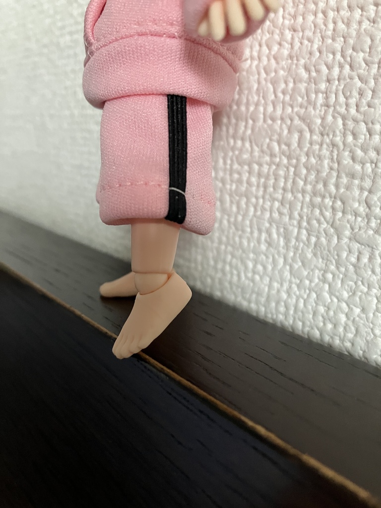 オビツ11  ライン入りハーフパンツ　pink