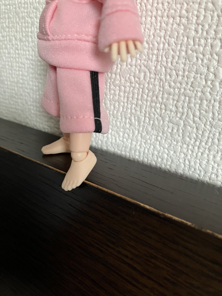 オビツ11  ライン入りハーフパンツ　pink