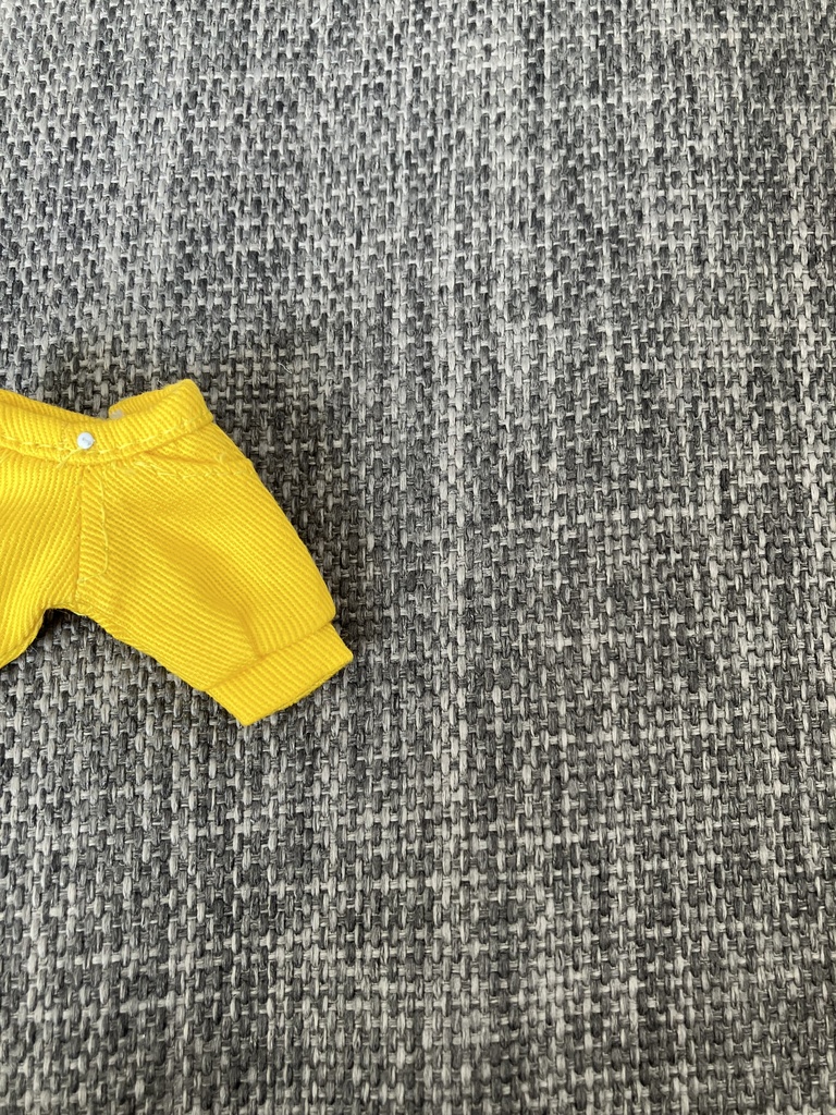 オビツ11  ハーフパンツ　yellow