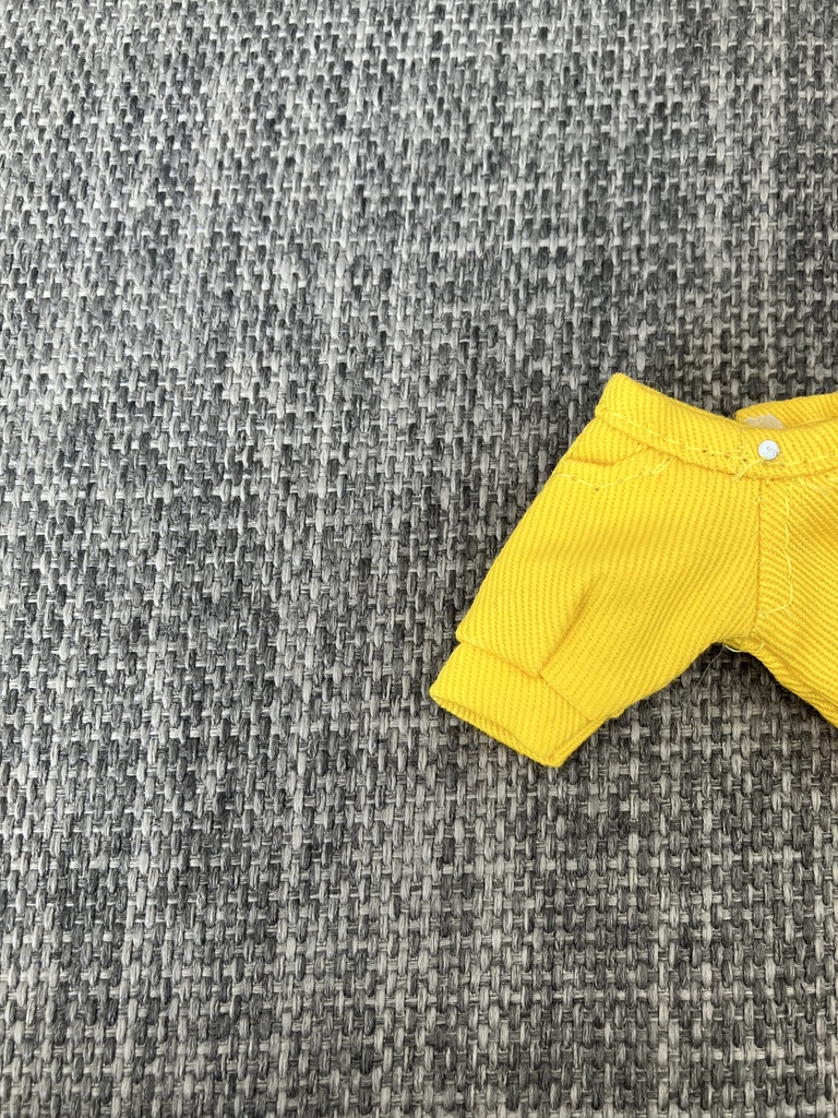 オビツ11  ハーフパンツ　yellow