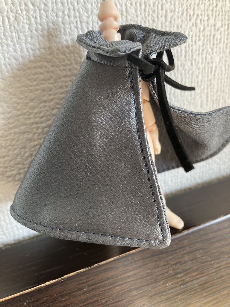 オビツ11  ドラキュラハロウィンマント　silver