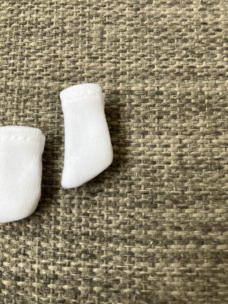 オビツ11  靴下　short white
