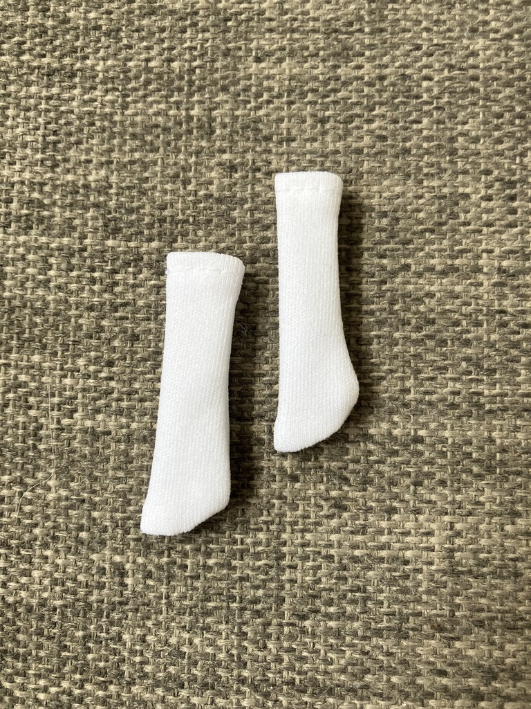 オビツ11  靴下　white