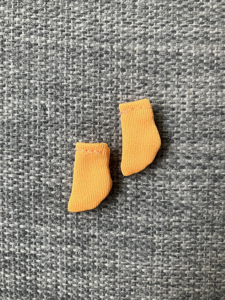 オビツ11  靴下　short mango orange