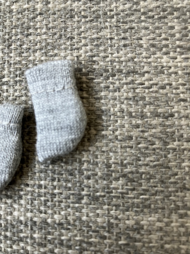 オビツ11  靴下　short グレー