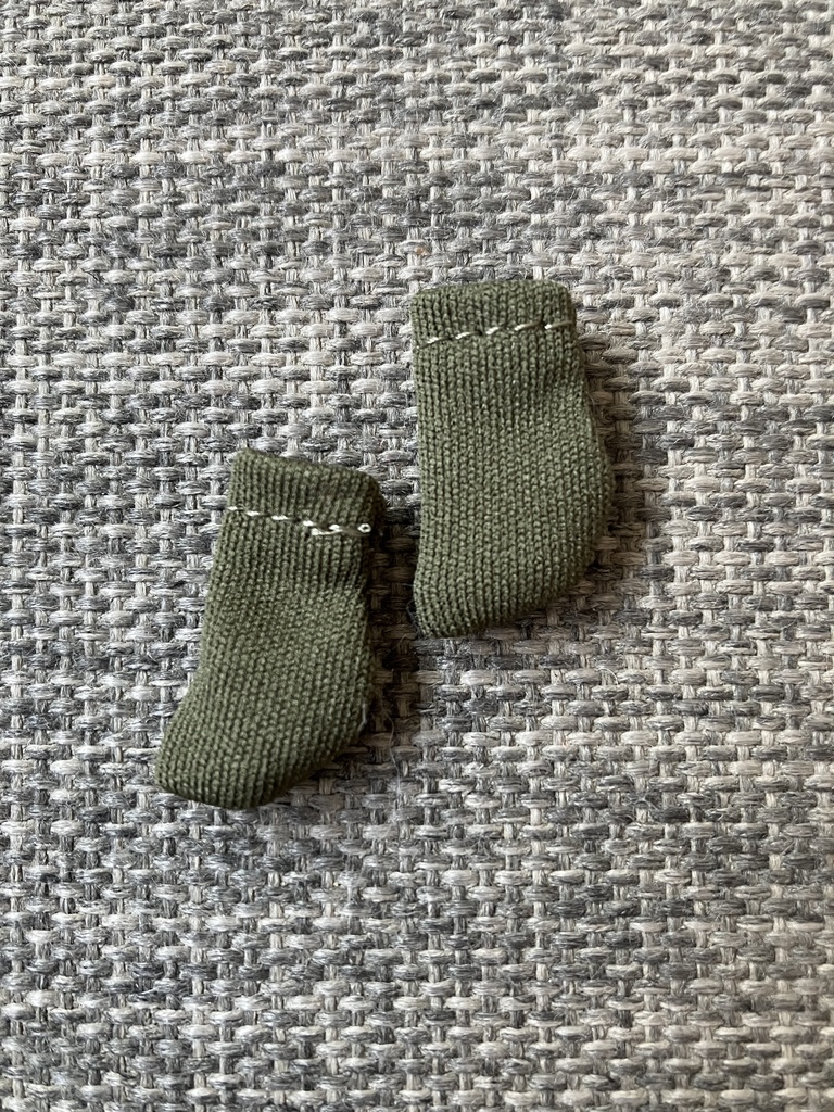 オビツ11  靴下　short khaki