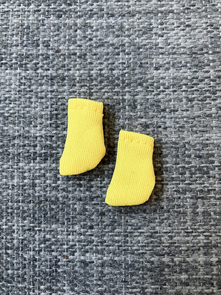 オビツ11  靴下　short　yellow