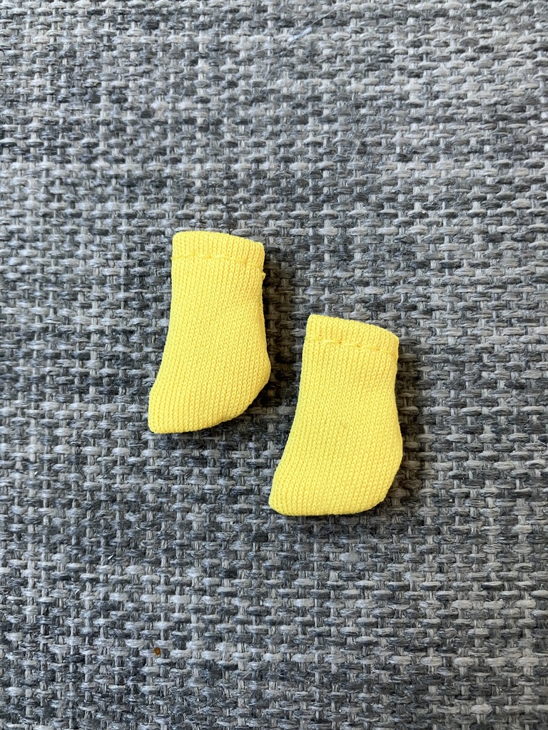 オビツ11  靴下　short　yellow