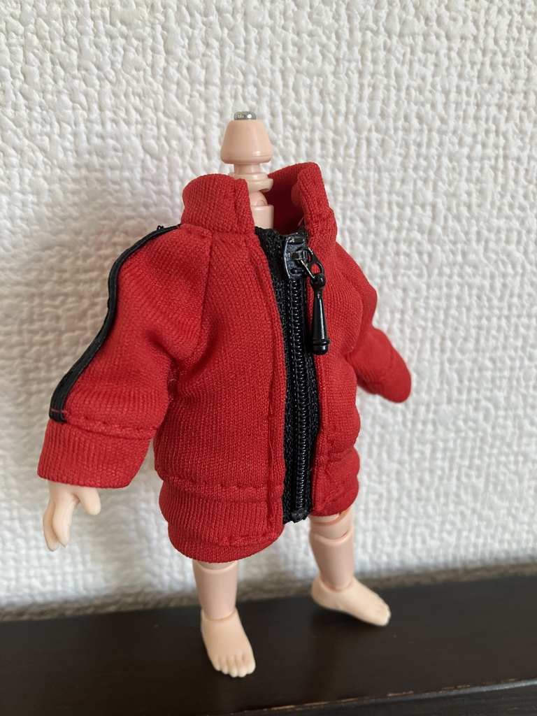 オビツ11  バレーボールジャージセット　red